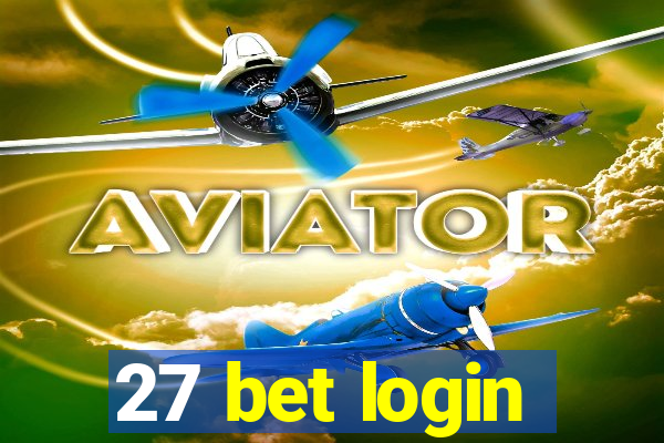 27 bet login